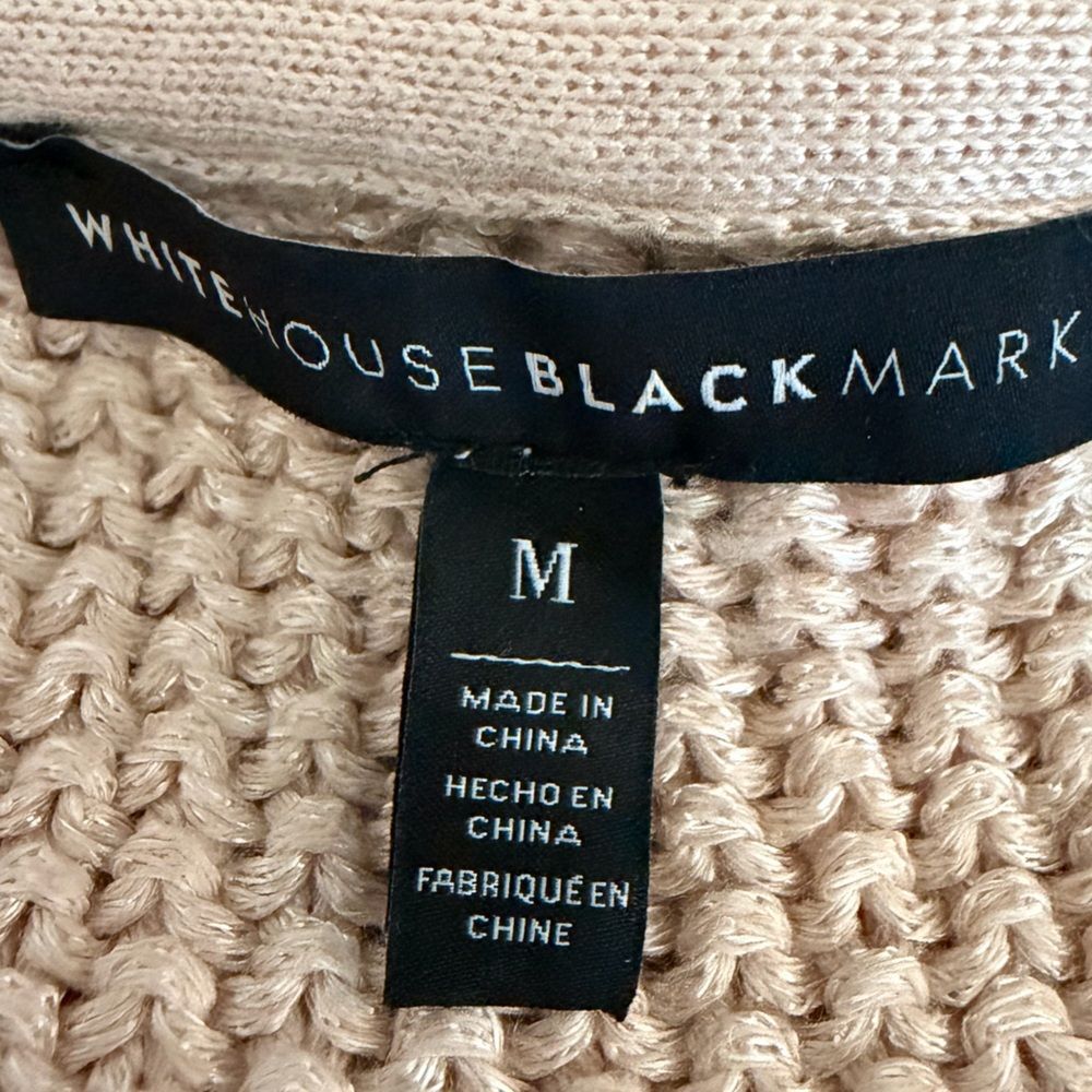 White House Black Market Blush Pink Sweater - Picture 6 of 6